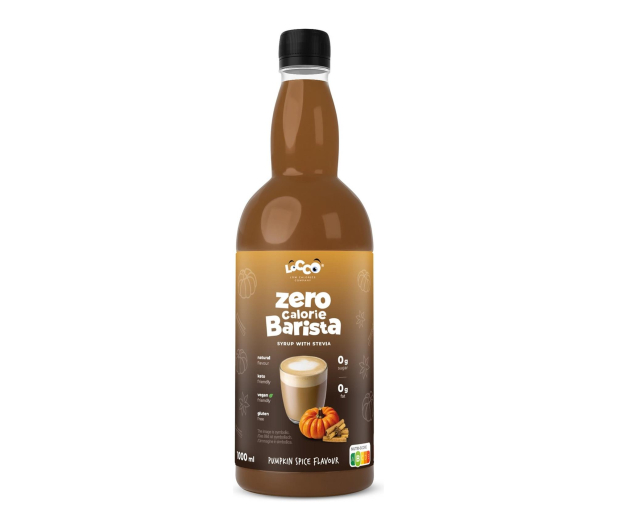 LOCCO 0 kcal syrop Barista ze stewią o smaku Pumpkin Spice - 1503779 - zdjęcie